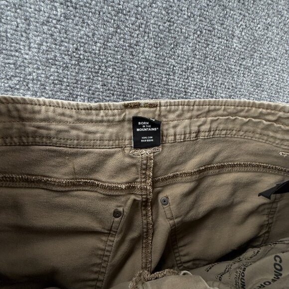 Kuhl Revolt Sweat Pant Comfort Pants Hiking Beige Cotton Blend ACTL 30X28 - Picture 15 of 16